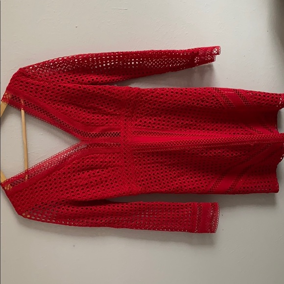 Sexy red cocktail dress - Picture 1 of 3